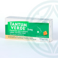 Tantum Verde 20 pastillas sabor naranja-miel