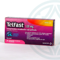Telfast 120 mg 7 comprimidos