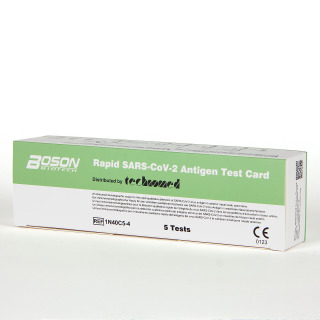 Test Autodiagnóstico de Antígenos COVID-19 Boson Biotech 5 unidades