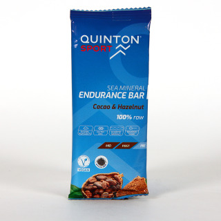 Quinton Sport Endurance Bar Barrita Cacao y Avellana 40 g