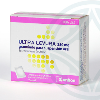 Ultra-Levura 250 mg 20 sobres