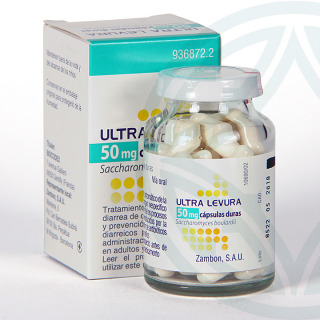 Ultra-Levura 50 mg 50 cápsulas