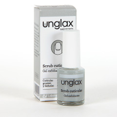 Unglax Scrub Cutículas Exfoliante Uñas Esmalte 10 ml