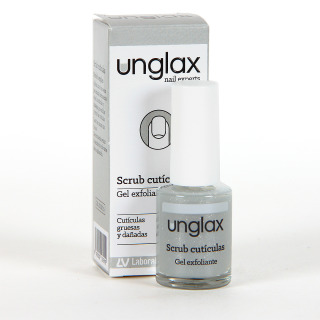 Unglax Scrub Cutículas Exfoliante Uñas Esmalte 10 ml
