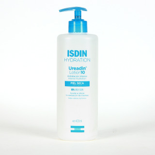 Isdin Hydration Ureadin Locion10 Hidratación Intensa Piel seca 400 ml