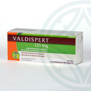 Valdispert 125 mg 50 comprimidos
