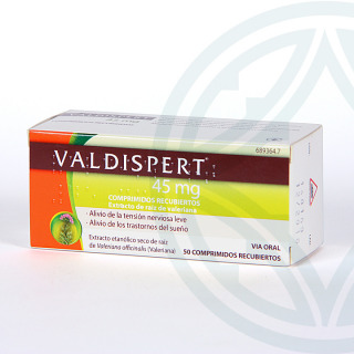 Valdispert 45 mg 50 grageas