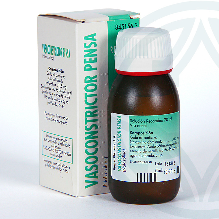 Vasoconstrictor Pensa gotas nasales 70 ml Nafazolina Farmacia Jiménez
