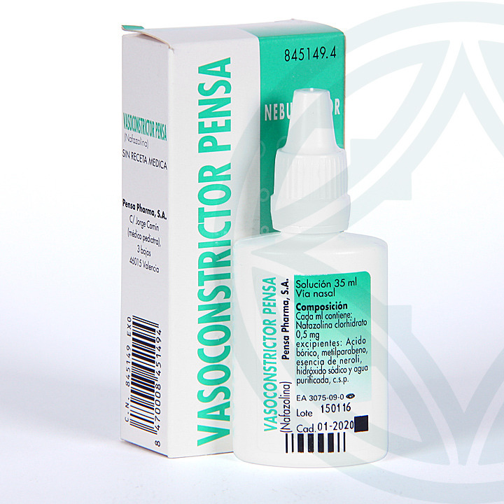 Vasoconstrictor Pensa nebulizador nasal 35 ml Descongestivo