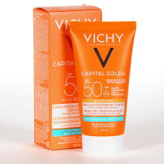 Vichy Capital Soleil Crema rostro Tacto seco Color SPF 50 50ml