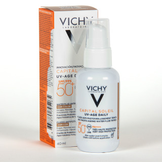 Vichy Capital Soleil UV-Age Daily Water fluid con color SPF50+ 40ml