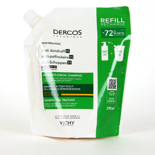 Vichy Dercos Champú Anticaspa DS Cabellos secos Refill 390ml