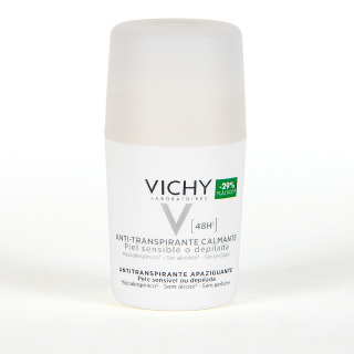 Vichy Desodorante bola piel sensible o depilada 48 h 50 ml
