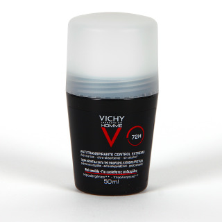 Vichy Homme Desodorante Bola 72 h Anti Transpirante Control extremo 50 ml