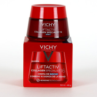 Vichy Liftactiv Collagen Specialist 16 Crema de noche 50 ml