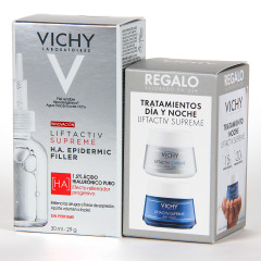Vichy Liftactiv H.A Epidermic filler Serum REGALO Tratamiento dia y noche Liftactiv Supreme
