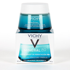 Vichy Mineral 89 Crema Hidratante 72H Ligera 50 ml