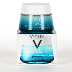 Vichy Mineral 89 Crema Hidratante 100H Rica 50ml