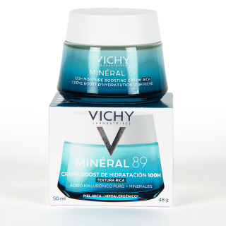 Vichy Mineral 89 Crema Hidratante 100H Rica 50ml