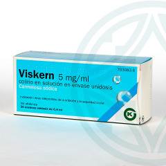 Viskern 5 mg/ml colirio 30 monodosis