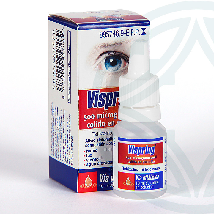 Vispring colirio 10 ml Tetrizolina Farmacia Jiménez