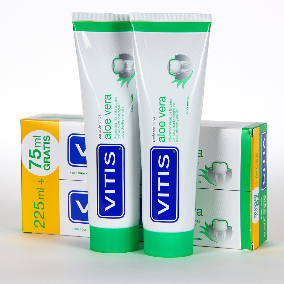 Toothpaste Vitis Aloe Vera 2 Units 150 ml main image 1
