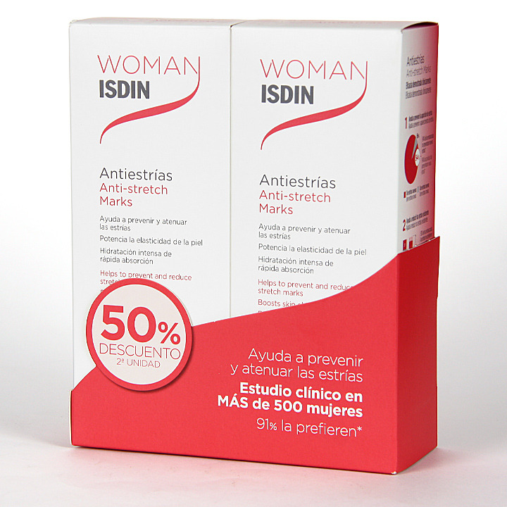 crema antiestr�as isdin woman duplo
