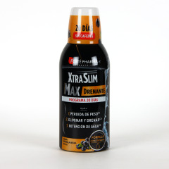 Xtraslim Max Drenante 500 ml Sabor Grosella Negra
