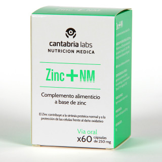 Zinc+ NM 60 cápsulas