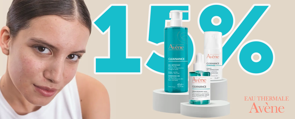 AVÈNE | 15% de Descuento en Avène Cleanance