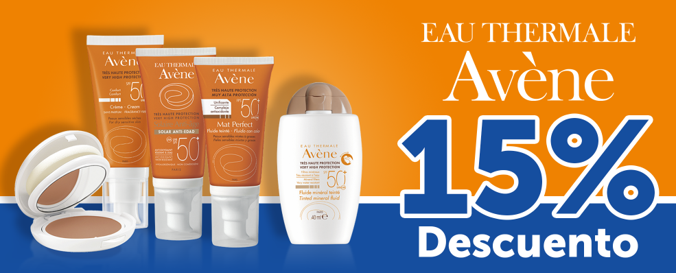 Avène | 15% de Descuento en Avène Fotoprotección