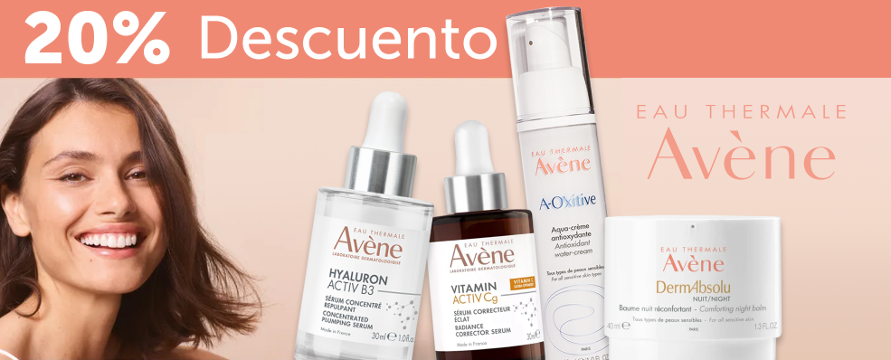 AVÈNE | 20% Descuento en sus gamas Antiedad