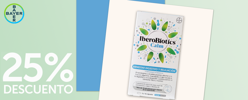 Bayer | Iberobiotics Calm 25% de descuento