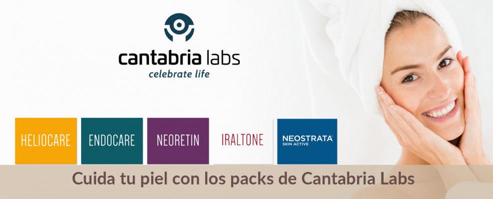 Cuida tu piel con los packs de Cantabria Labs
