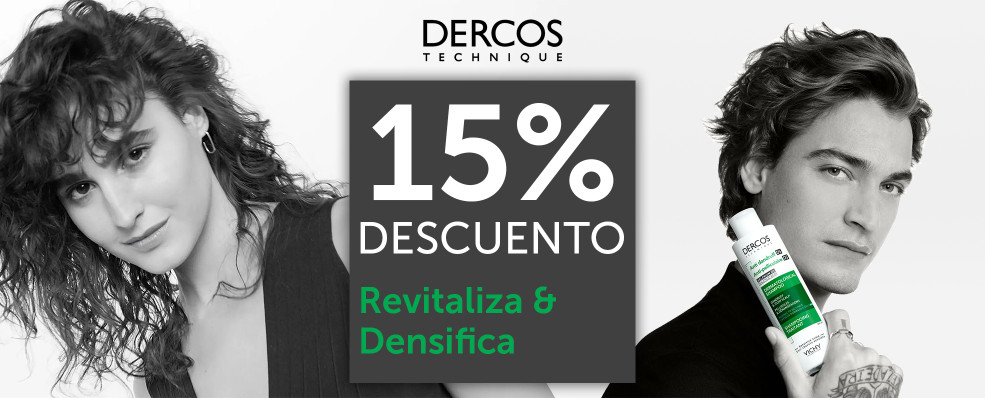 DERCOS | 15% de Descuento en todo Dercos