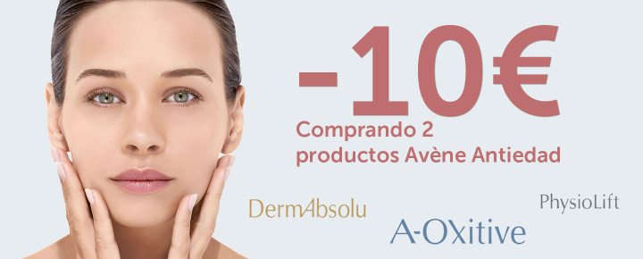 Promoción: Avène | 10€ de descuento comprando 2 productos Avene A-Oxitive, Physiolift o Dermabsolu