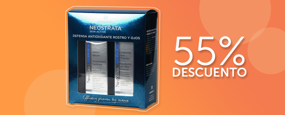 Descuento | 55% en Pack Neostrata Skin Active Matrix Serum + Contorno de ojos