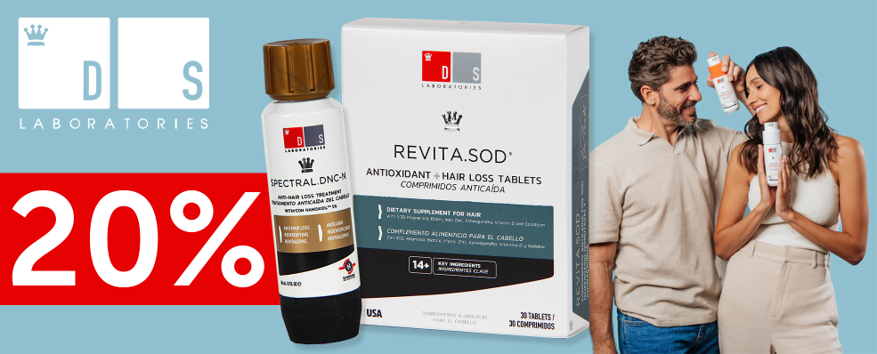 DS Laboratories | 20% Descuento en todos sus productos