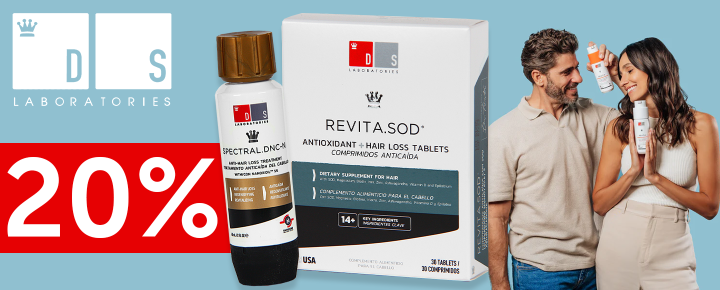 Promoción: DS Laboratories | 20% Descuento en todos sus productos