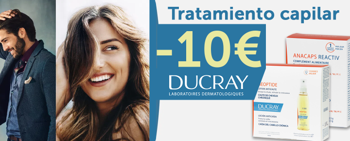 Promoción: DUCRAY | 10€ de Descuento en cada producto Anticaída