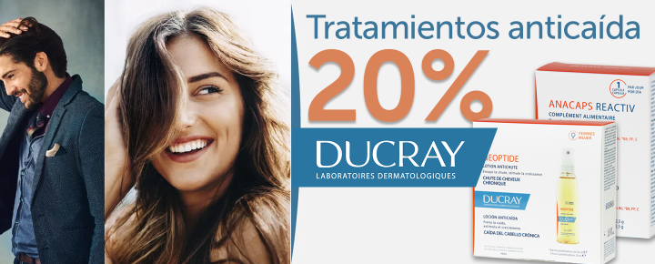 Promoción: Ducray | 20% de descuento en Ducray Capilar Anticaída