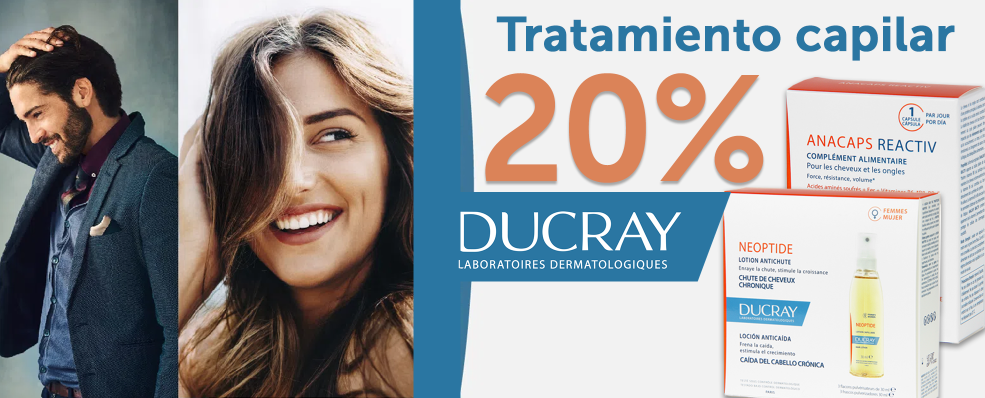 DUCRAY | 20% en todo Ducray Capilar