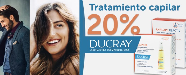 Promoción: DUCRAY | 20% en todo Ducray Capilar