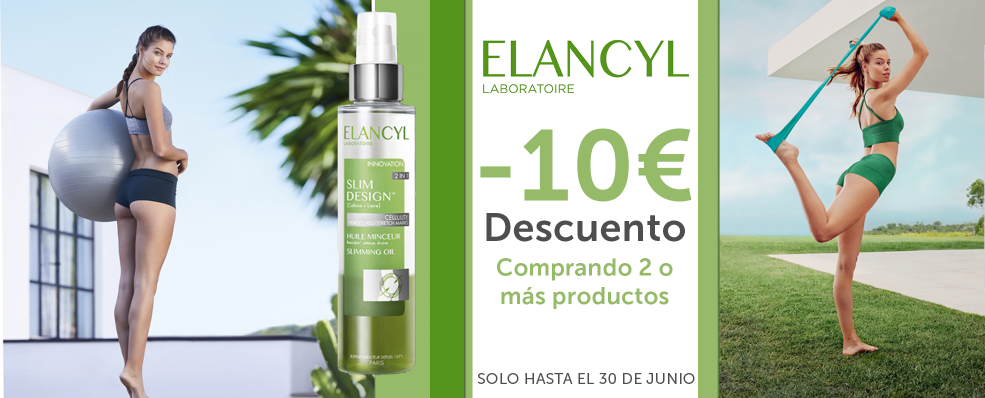 Elancyl | 10€ de descuento por la compra de 2 productos Elancyl