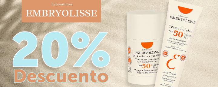 Promoción: EMBRYOLISSE | 20% de Descuento en Protección Solar