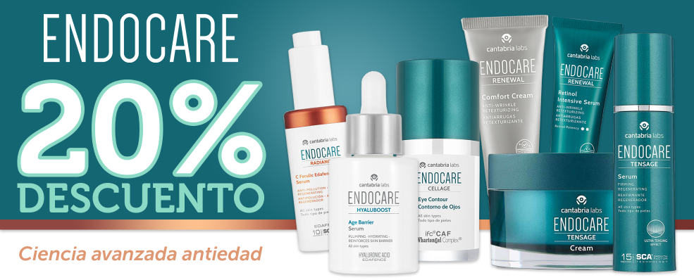 ENDOCARE | 20% en TODOS sus productos