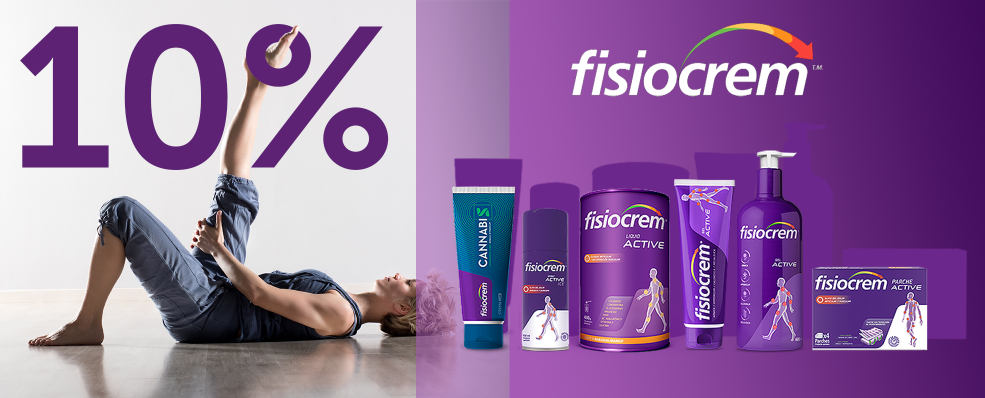 Fisiocrem | 10% de Descuento en productos seleccionados