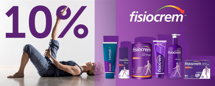 Promoción: Fisiocrem | 10% de Descuento en productos seleccionados