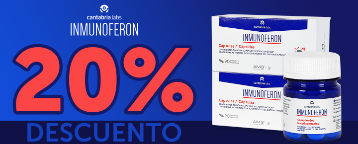 Promoción: INMUNOFERON | 20% de Descuento en todo promocion diciembre 2025