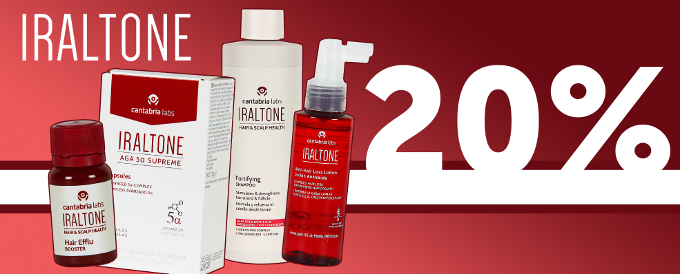 IRALTONE | 20% de Descuento en todos sus productos